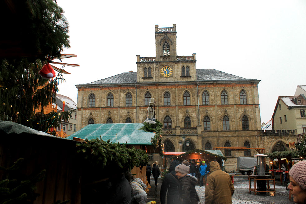 kerstmarkt in Weimar